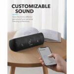 ANKER Soundcore Motion+Bluetooth Speaker with Hi-Res 30W Audio BassUp Wireless Speaker App Custom EQ 12H Playtime Waterproof USB-C For Home OR Office A3116H11