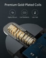 Anker - PowerDrive 2 Alloy Mini Car Charger { Ultra-Compact // Heavy Metal, Finished with a scratch-resistant alloy surface } A2727H12 - Image 7