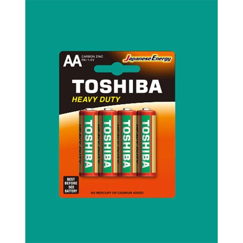 Toshiba HEAVY DUTY AA BP-4 (BLISTER PACK)