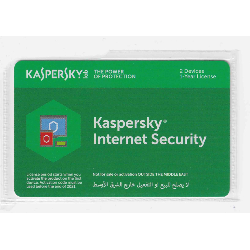 Kaspersky Internet Security scratch card ( two Devices / one Year )