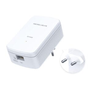 Mercusys MP500 KIT AV1000 Gigabit Powerline Starter Kit { 1000 Mbps High-Speed Transfer Rate // Super-Fast Wired Connection ( gigabit port ) // Plug & Play // Easy Expansion // 4K Streaming } [ MP500 KIT ] - Image 4