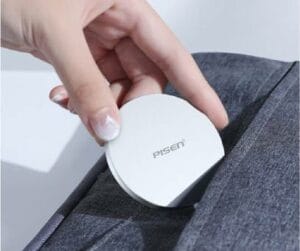 Pisen - Megasafe wirless charger for iphone12 { metal light texture experience // 15 Watt input // over charge protection // short circuit protection } [ XY - C03 ] - Image 6