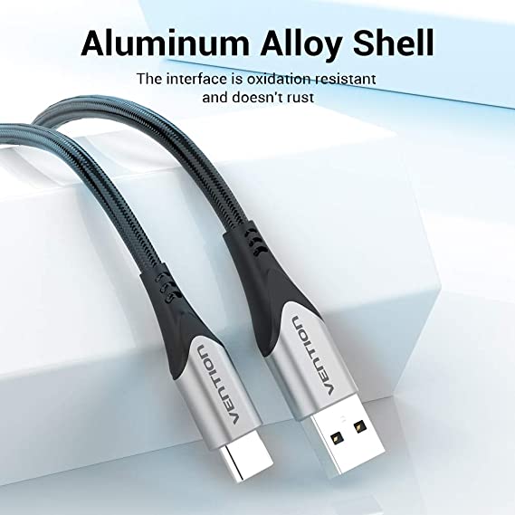 Vention USB-C To USB A 2.0 Charger Cable 0.25M [CODHC]