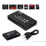 Card Reader (USB 2.0 SD Card Reader Adapter Support TF CF SD Mini SD SDHC MMC MS XD)