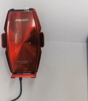Pisen - car holder { Wireless charging 10 w // Premium quality // Air vent mount } [ S9 ]