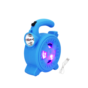 Portable bluetooth speaker with LED light { 6W power output // Radio mode // bluetooth mode // TF card support // USB support } [ KBS - 6029 ]