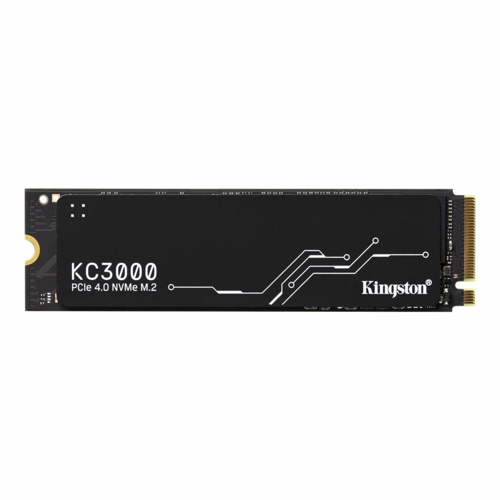 Kingstone - KC3000 1024GB 7,000MB/s Read 6,000MB/s Write PCIe 4.0 NVMe M.2 SSD 2280 form factor SKC3000S/1024G