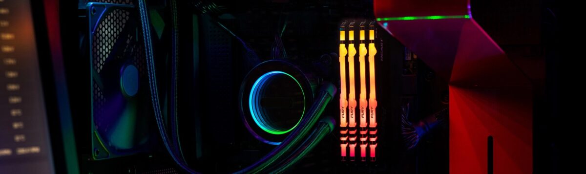 Kingston Fury Beast 8GB 2666MT/s DDR4 RGB Memory Ram KF426C16BBA/8 - Image 4
