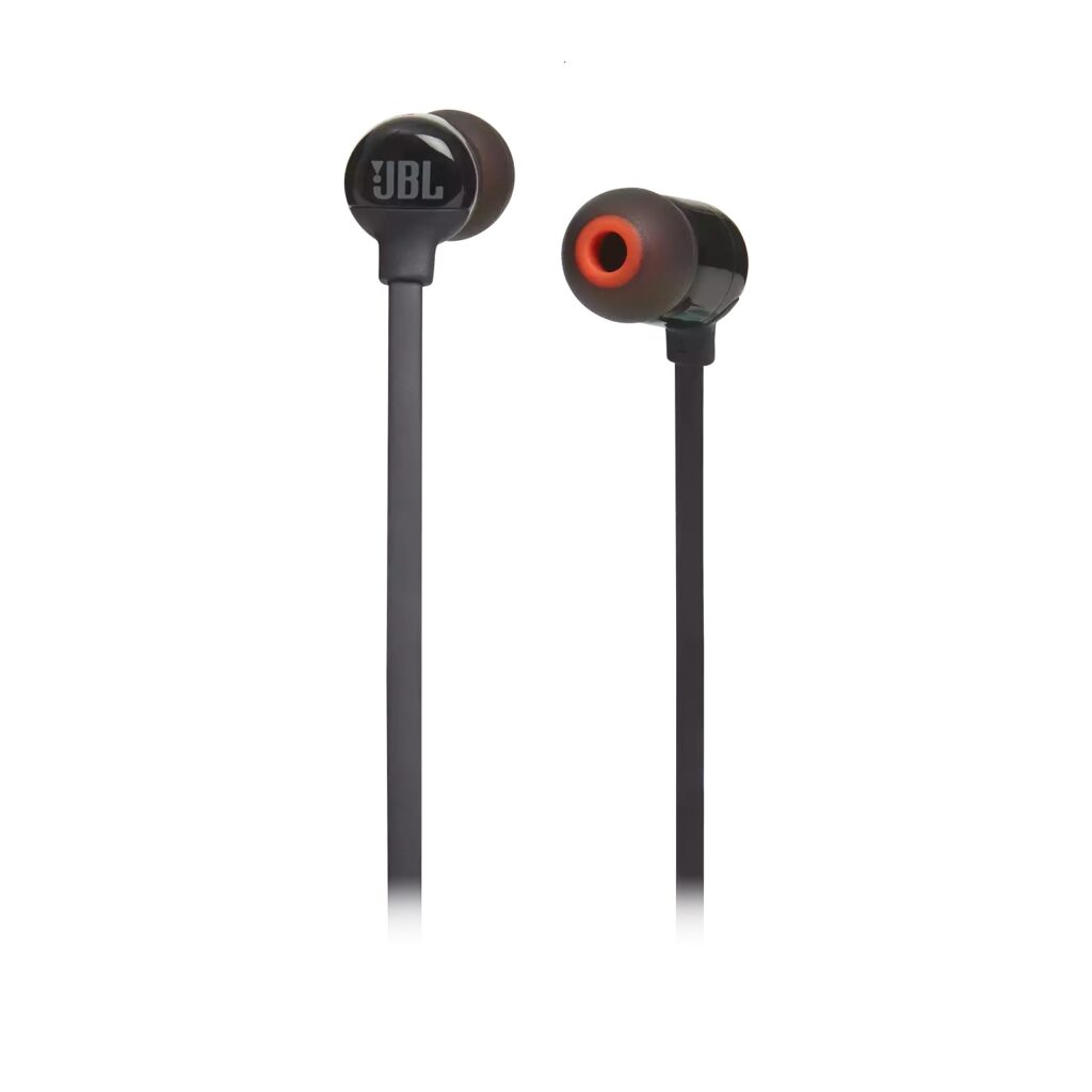 JBL TUNE 110BT In-ear wireless headphone 4.0 Bluetooth version 8.6 Driver size (mm) 6 hours maximum play time 2 hours Charging time Built-in Microphone black color JBLT110BT 