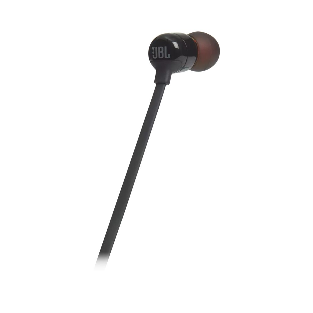 JBL TUNE 110BT In-ear wireless headphone 4.0 Bluetooth version 8.6 Driver size (mm) 6 hours maximum play time 2 hours Charging time Built-in Microphone black color JBLT110BT 