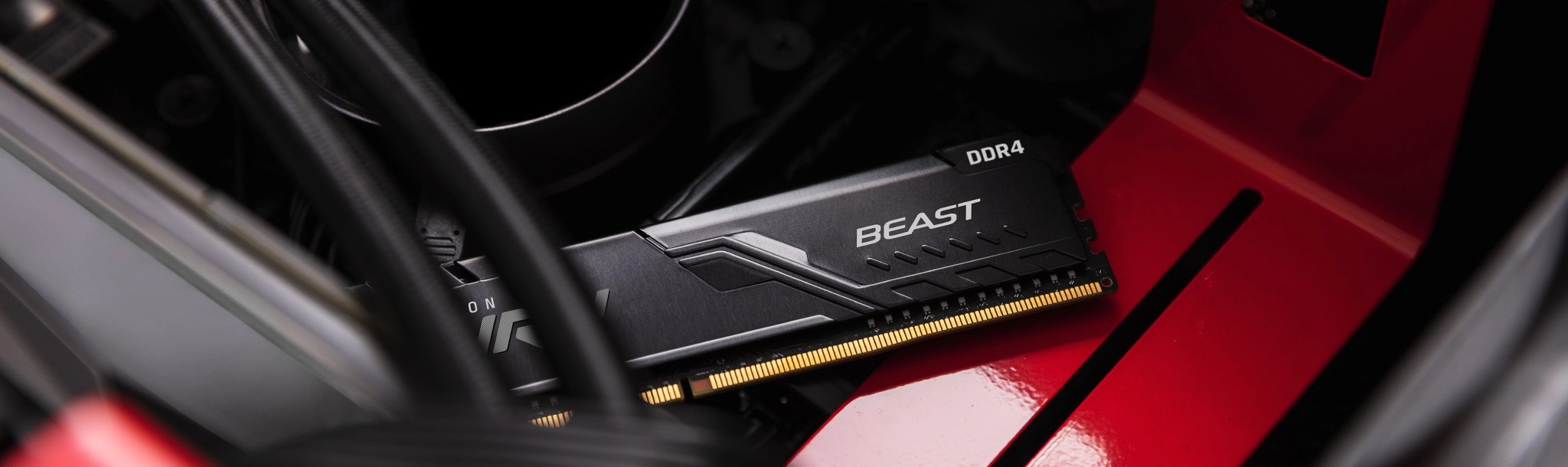 Kingston FURY Beast DDR4 Memory 8GB 2666MHz 16 cycles CL(IDD) Low-profile heat spreader design KF426C16BB/8 