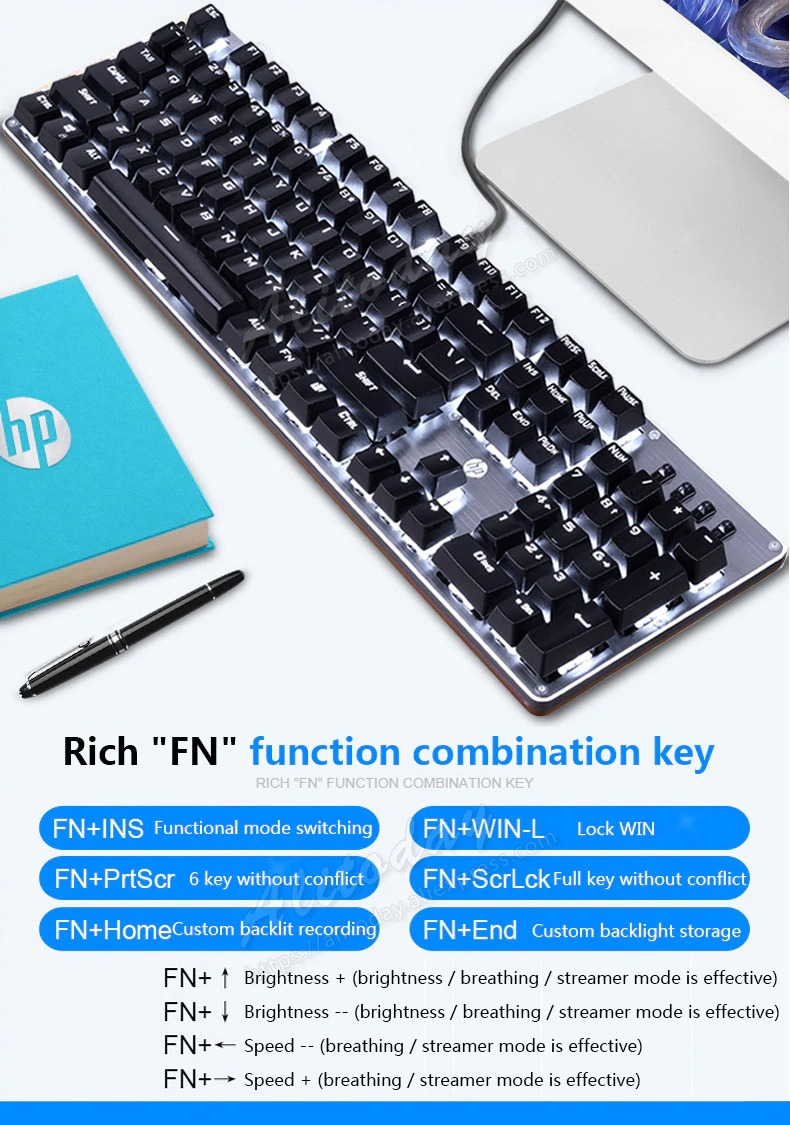 HP Mechanical Keyboard GK100