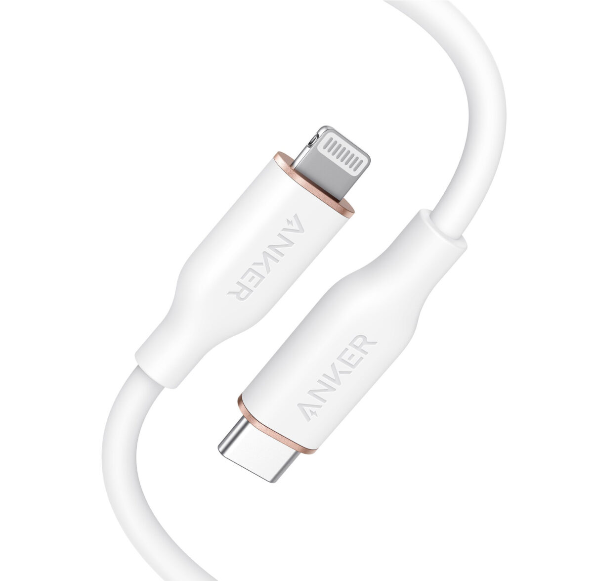 PowerLine III Flow USB-C with Lightning Connector White (0.9m/3ft) [ A8662h21 ]