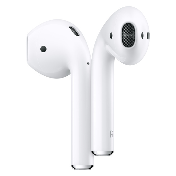 Apple AirPods - 2nd generation White color Bluetooth 5 . 0 connectivity Rich high quality audio and voice Seamless switching between devices Easy setup for all your Apple devices MV7N2AM/A