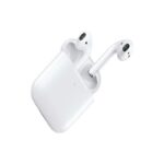 Apple Airpods with Wireless Charging Case ( Qi - certified ) { Bluetooth connectivity / White color / Easy setup for all your Apple devices } MRXJ2AM A