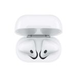 Apple Airpods with Wireless Charging Case ( Qi - certified ) { Bluetooth connectivity / White color / Easy setup for all your Apple devices } MRXJ2AM A