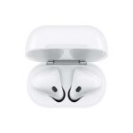 Apple Airpods with Wireless Charging Case ( Qi - certified ) { Bluetooth connectivity / White color / Easy setup for all your Apple devices } MRXJ2AM A