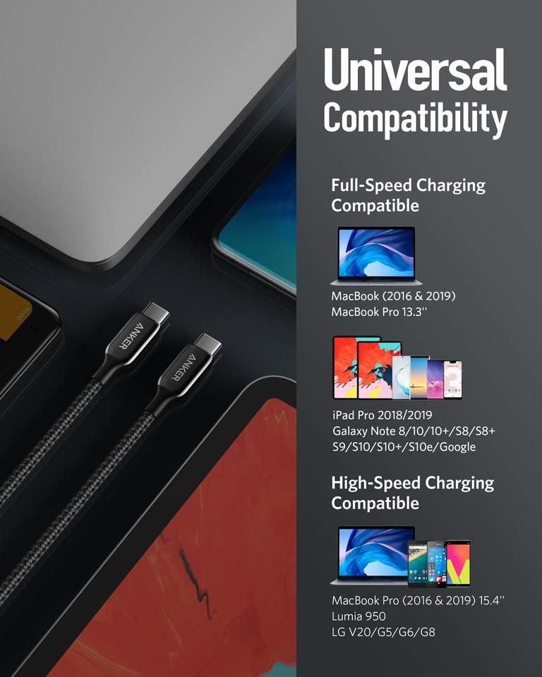 Anker Power Line+ III USB C-To USB-C