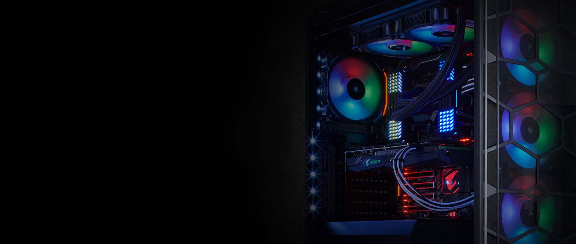 Corsair ML120 Pro RGB LED 120mm PWM Premium Magnetic Levitation Fan - Single Pack [ CO-9050075-WW ]