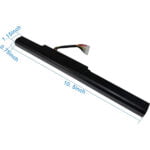 Battery Compatible with Lenovo Ideapad Z510 Z500 Z400 Z410 P500 P400 z500a z400a 14.4V 2200mAh