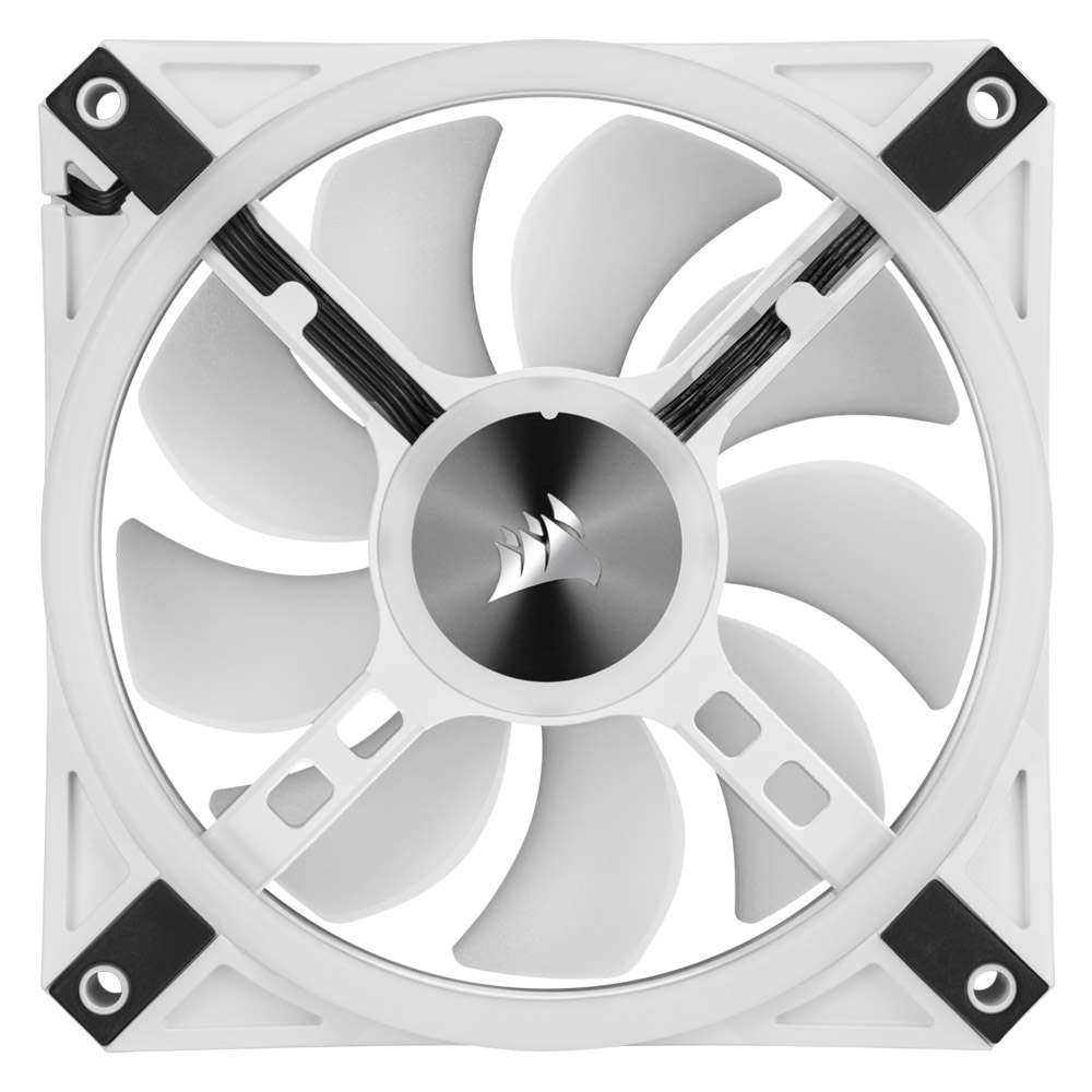 Corsair iCUE QL120 RGB 120mm PWM White Fan CO-9050103-WW