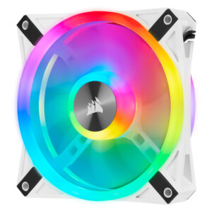 Corsair iCUE QL120 RGB 120mm PWM White Fan CO-9050103-WW