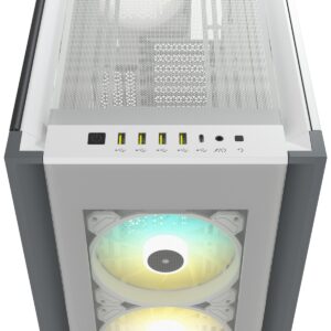 Corsair - iCUE 7000X { Full-Tower Form Factor / ATX case / Three tempered glass panels / White case color / Four RGB fans included } cc9011227ww - Image 2