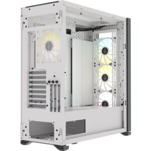 Corsair - iCUE 7000X { Full-Tower Form Factor / ATX case / Three tempered glass panels / White case color / Four RGB fans included } cc9011227ww - Image 4