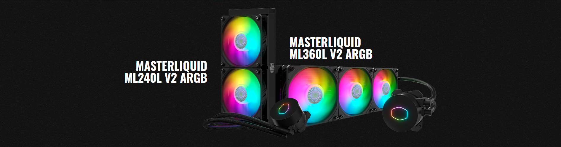 Cooler Master Liquid Cooler For Processor MasterLiquid ML360L V2 ARGB, 360mm \ MLW-D36M-A18PA-R22