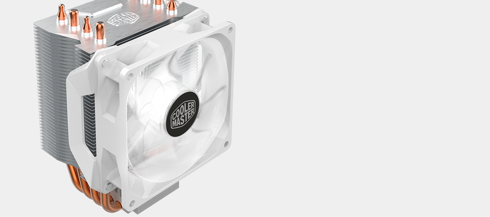 Cooler Master Hyper H401R White Edition \ RR-H41W-20PW-R1