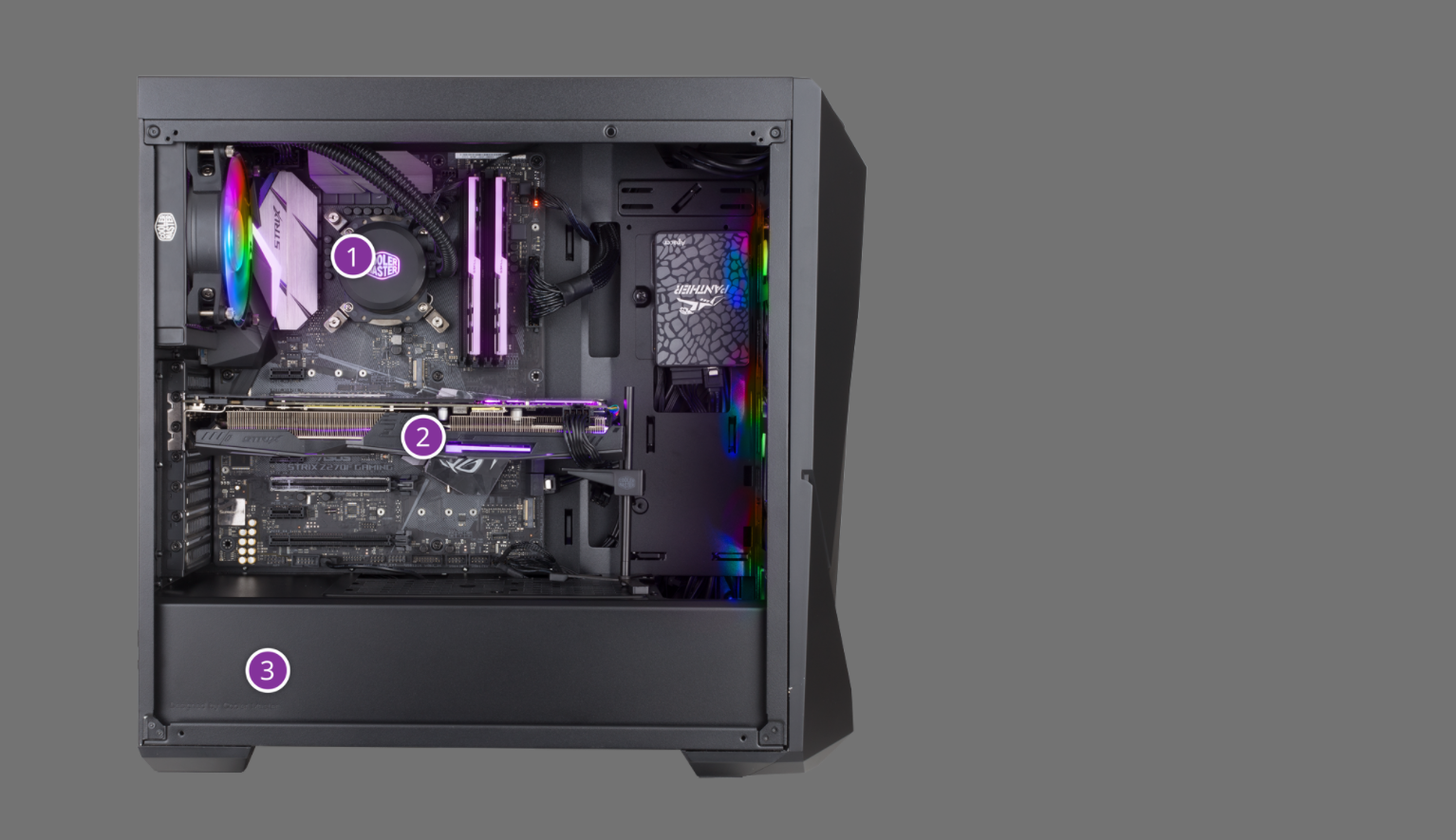 Cooler Master MasterBox K500 ARGB \ MCB-K500D-KGNN-S02