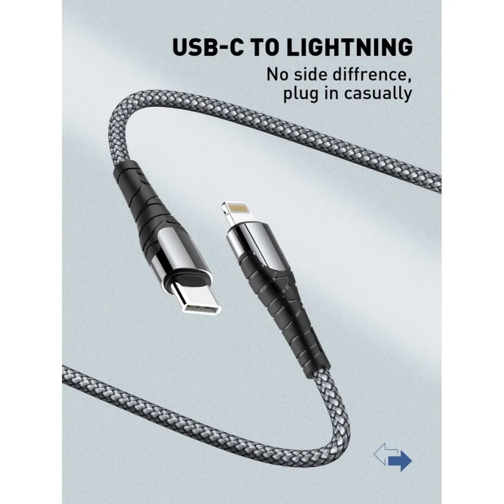 LDNIO 30W USB-C Lightning Data Cable For IPhone PD 1M \ LC111