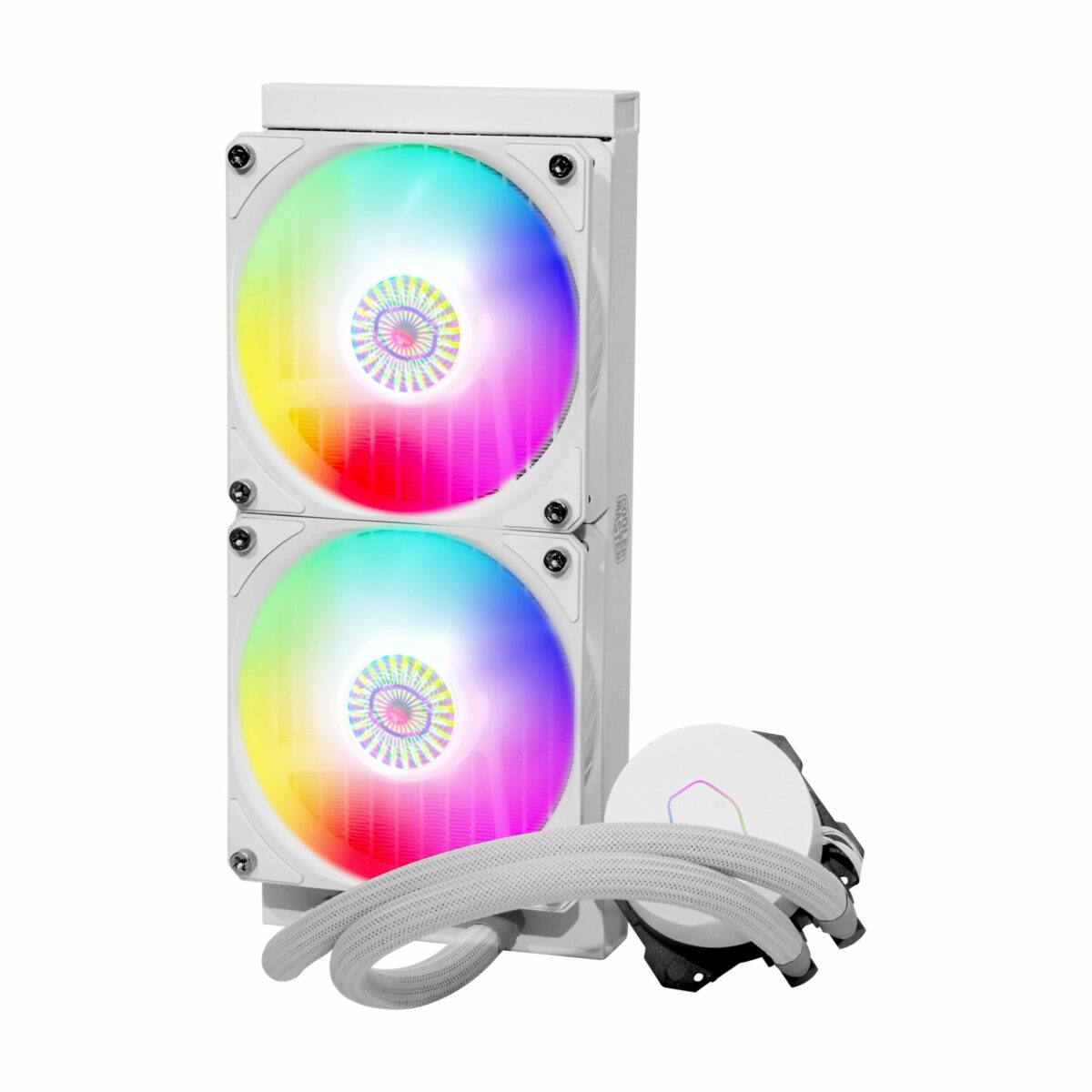 Cooler Master MasterLiquid ML240L V2 ARGB White Edition Siple Water Cooling CPU Cooler \ MLW-D24M-A18PW-RW FN1571