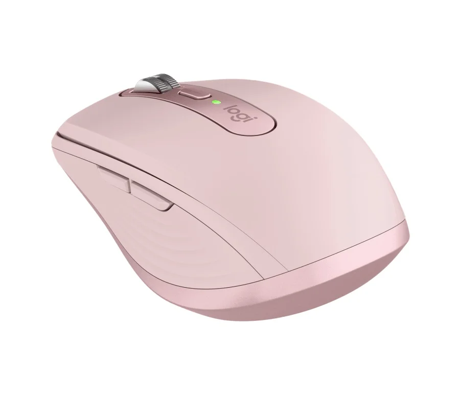 Logitech - MX anywhere 3 premium wireless mouse { Bluetooth & USB adapter ( Connectivity ) / up to 70 days on a full charge / up to 4000 dpi sensitivity / tracks on most surfaces / quick charge / rose color } - Image 7