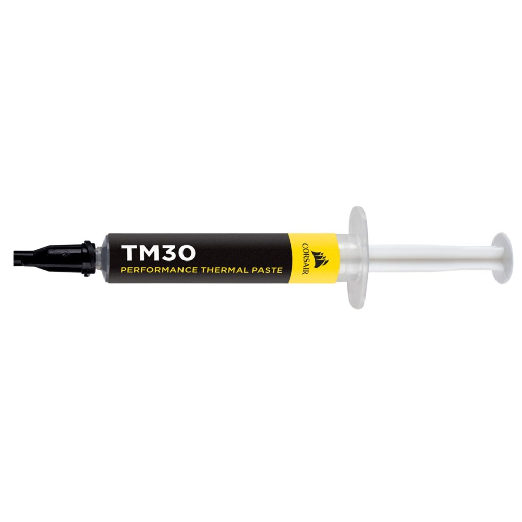 Corsair - TM30 Performance Thermal Paste 3.8 W/mK thermal conductivity 3 gram net weight premium product CT-9010001-WW