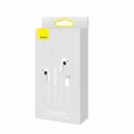 Baseus Encok Type-C lateral in-ear Wired Earphone C17 White - Image 7