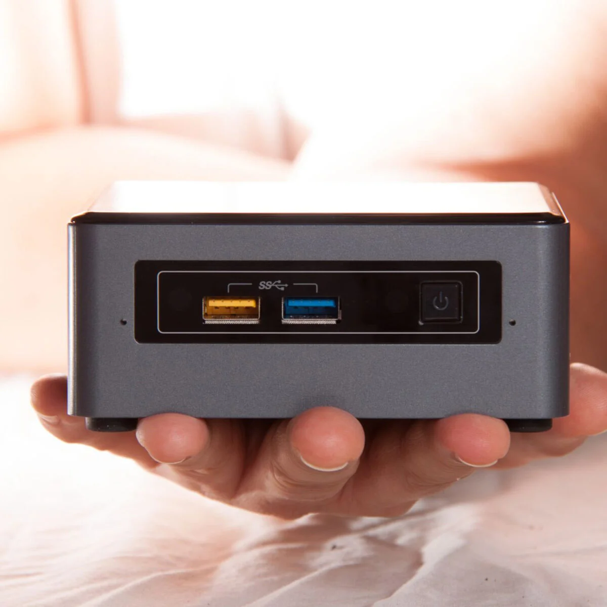 Intel NUC mini PC kit (Celeron-J4005 / 4GB-2666 RAM / 240GB SSD / Dual-HDMI ports / Wi-Fi AC / BT v 5.0)(NUC7CJYHN) - Image 2