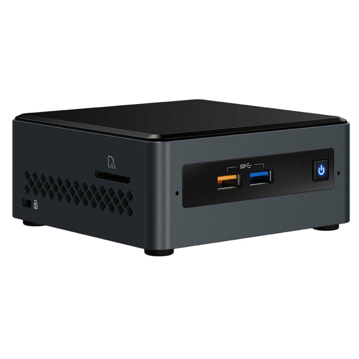 Intel NUC mini PC kit (Celeron-J4005 / 4GB-2666 RAM / 240GB SSD / Dual-HDMI ports / Wi-Fi AC / BT v 5.0)(NUC7CJYHN) - Image 1