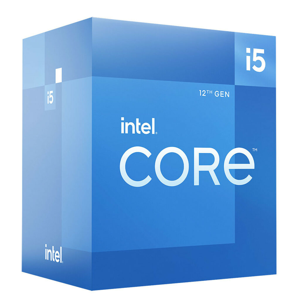 Intel core i5 CPU desktop 6 Cores 12 Threads 4.40 GHz Max Turbo Frequency 18 MB Cache LGA1700 Sockets Supported BX8071512400