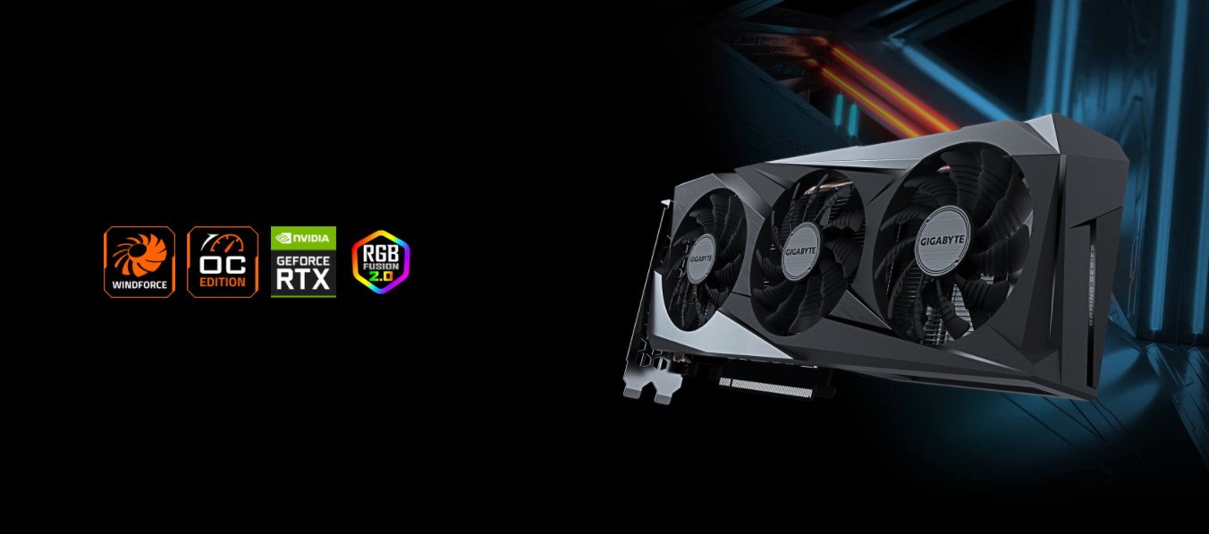 Gigabyte Nividia GeForce RTX™ 3050 GAMING OC 8G