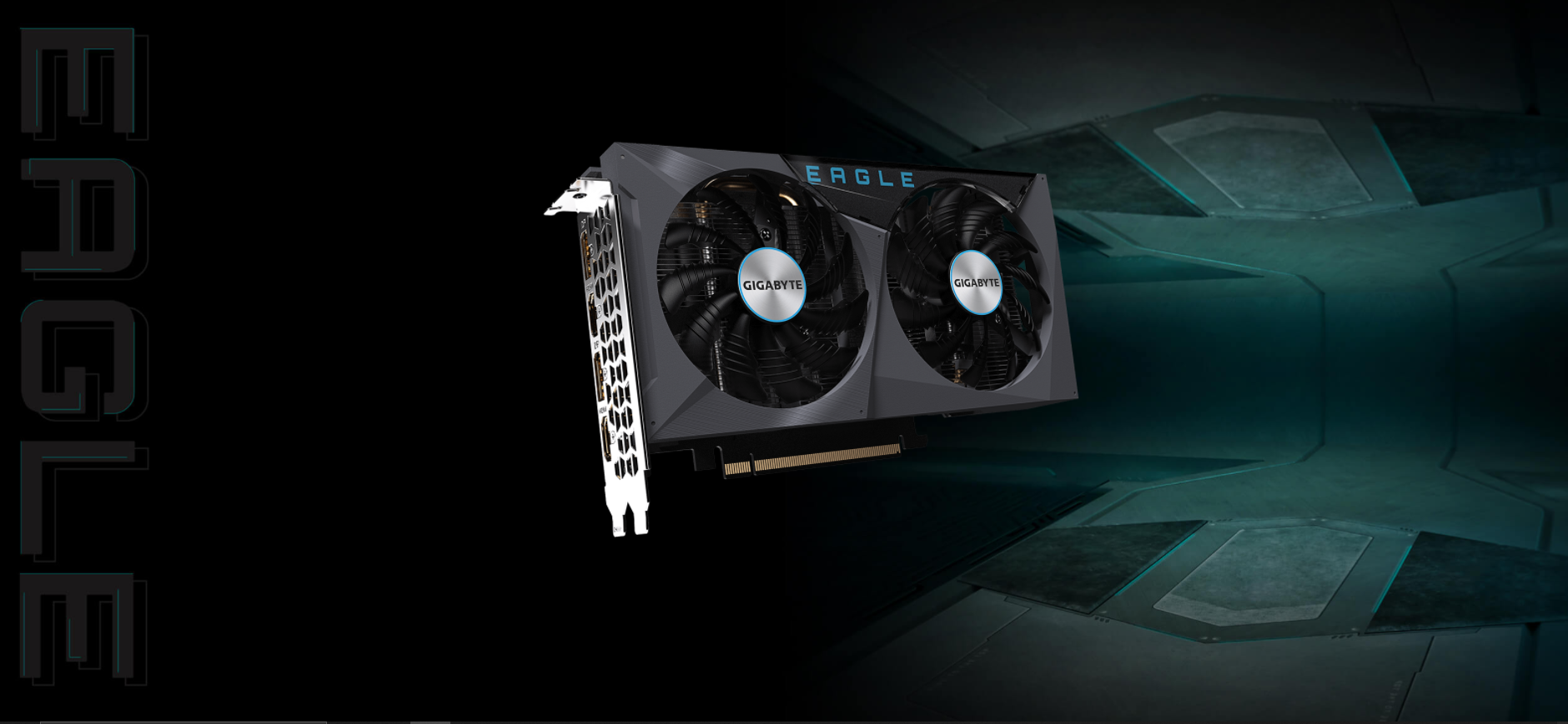 GeForce RTX™ 3050 EAGLE OC (8GB / 2x Fans ) [ GV-N3050EAGLE OC-8GD ]