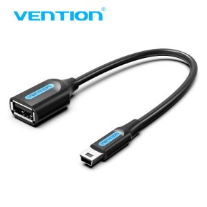 Vention Mini USB OTG Cable Mini USB 5-pin Male to Female USB OTG Adapter for Camera Mobile
