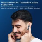 Lenovo Bluetooth Earbuds XG01 Gaming Headphones Bluetooth ( TWS /Headphones with Mic, Hi-Fi, IPX5/ Waterproof, 50ms With Low Latency) - Image 3