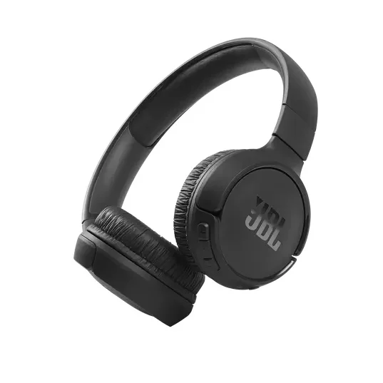 JBL Tune 510BT Wireless on ear headphones Bluetooth 5.0 Up to 40H battery life Multi point connections foldable design JBLT510BTBLKAM PC Circle
