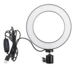 Desktop Ring light F90 { three light colors change / brightness control / adjustable height } - Image 2