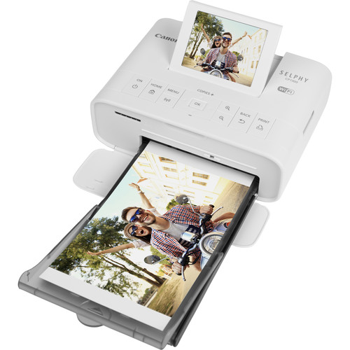 Canon Compact Photo Printer SELPHY Wi-Fi Printing Tilt-up LCD Red-eye Correction ID Photo Print CP1300