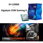 Bundle (Intel® Core™ i9-11900K Processor + Gigabyte Z590 GAMING X Motherboard) [ BX8070811900K + Z590 GAMING X ]