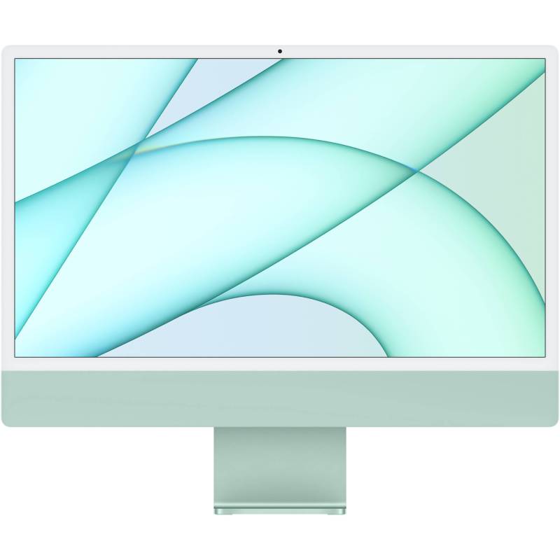 Apple iMac All-In-One 2021 M1 Chip 256 GB SSD 8GB 24' 4.5K Green [ MJV83LL / A ]