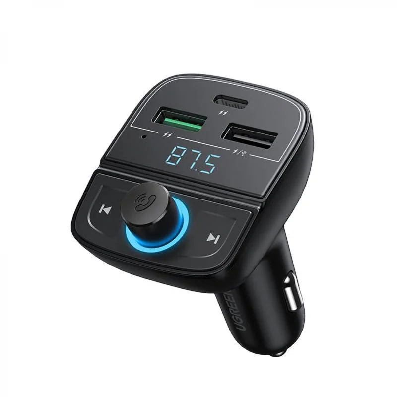 UGreen Bluetooth Car Charger USB Flash And TF Card Supported \ CD229