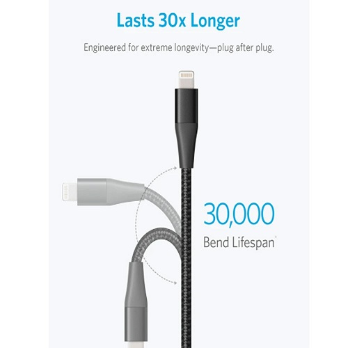 Anker PowerLine+ II USB To Lightning C89 \ A8452H13